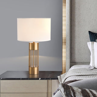 Mireira Lampe de Table en Tissu Moderne