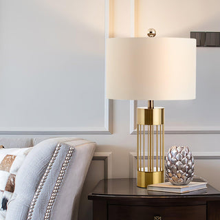 Mireira Lampe de Table en Tissu Moderne