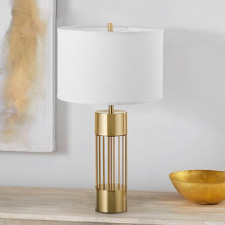 Mireira Lampe de Table en Tissu Moderne