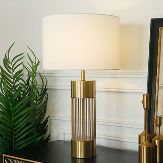 Mireira Lampe de Table en Tissu Moderne