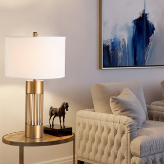 Mireira Lampe de Table en Tissu Moderne