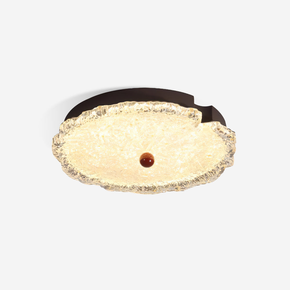Gialo Textured Glass Ceiling Light-Neutral Decor