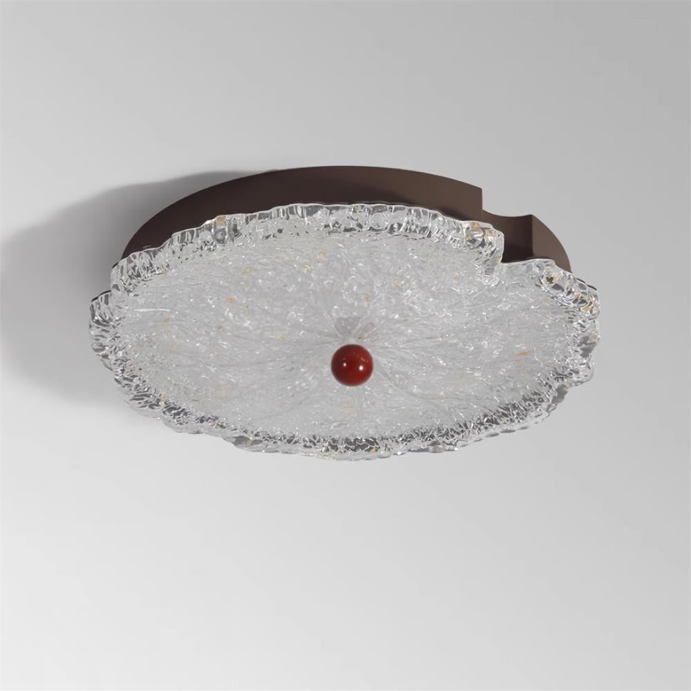 Gialo Textured Glass Ceiling Light-Neutral Decor