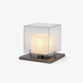 Cubo Alabaster Table Lamp-Neutral Decor
