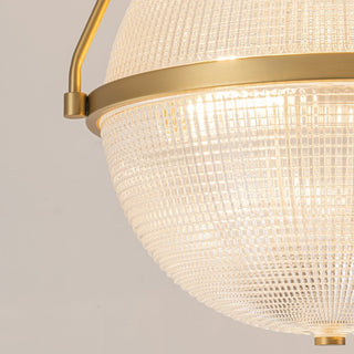 Atale Lampe de Plafond Moderne Minimaliste en Verre et Métal