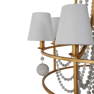 Zethayra Lustre Vintage Industriel en Bois et Métal