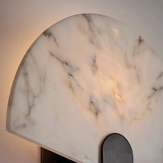 Aurelia Applique Murale Minimaliste en Albâtre