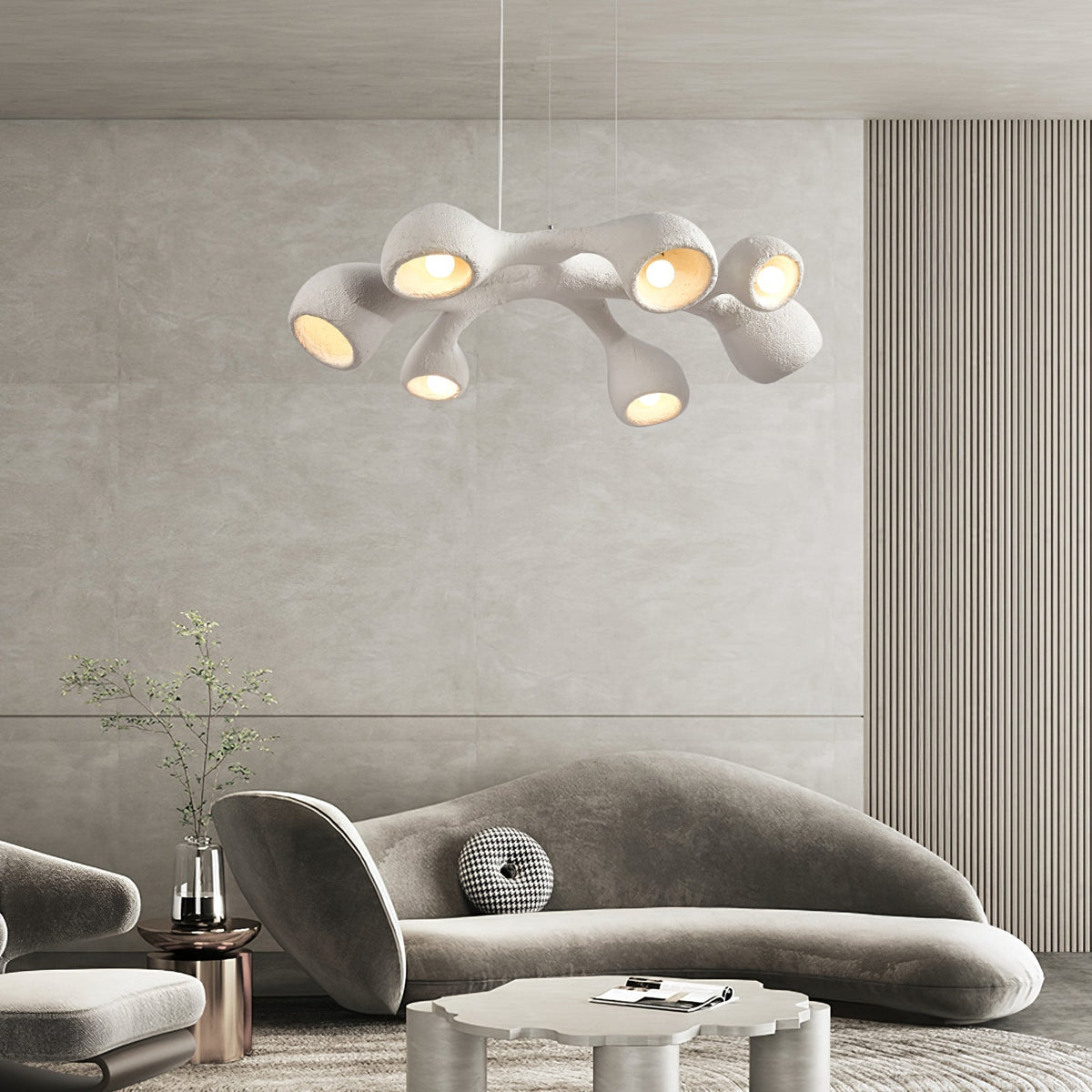Wave Suspension Polystyrène Moderne