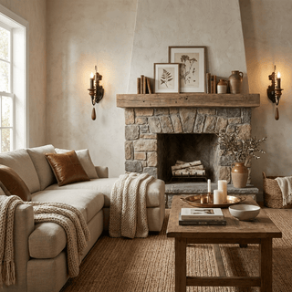 Newel Turned Wood Candle Sconce-Neutral Decor