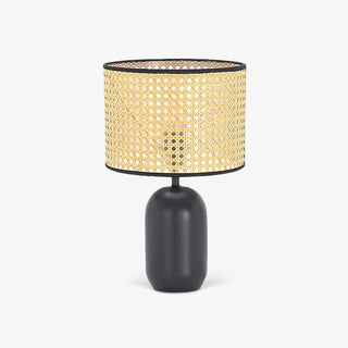 Ravarielle Lampe de Table Moderne en Bambou