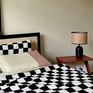 Ravarielle Lampe de Table Moderne en Bambou