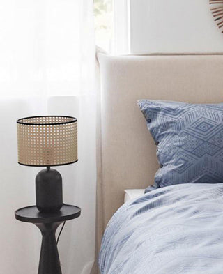Ravarielle Lampe de Table Moderne en Bambou