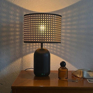Ravarielle Lampe de Table Moderne en Bambou