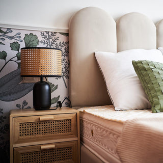 Ravarielle Lampe de Table Moderne en Bambou