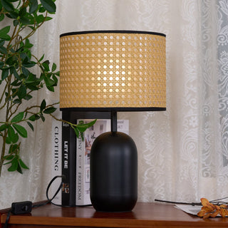 Ravarielle Lampe de Table Moderne en Bambou