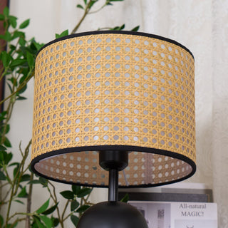 Ravarielle Lampe de Table Moderne en Bambou