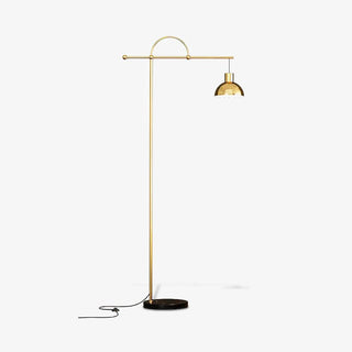 Usilil Lampadaire en Métal Laiton Art Déco