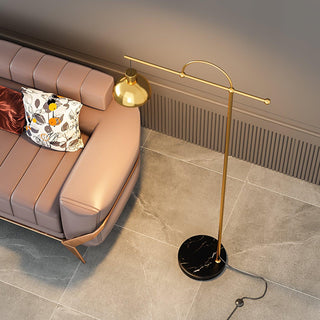 Usilil Lampadaire en Métal Laiton Art Déco