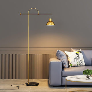 Usilil Lampadaire en Métal Laiton Art Déco