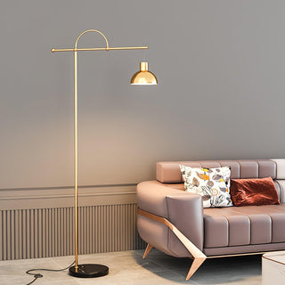 Usilil Lampadaire en Métal Laiton Art Déco