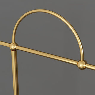 Usilil Lampadaire en Métal Laiton Art Déco