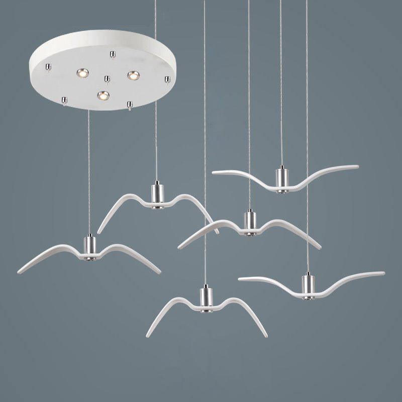 Arova Suspension Lampe Ailes d'Oiseau pour Salon-Cielum