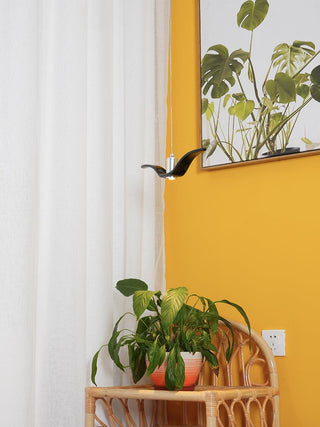 Lustra Suspension Lampe Ailes d'Oiseau pour Salon-Luire