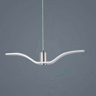 Lustra Suspension Lampe Ailes d'Oiseau pour Salon-Luire