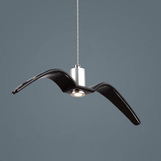 Lustra Suspension Lampe Ailes d'Oiseau pour Salon-Luire