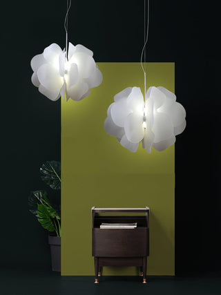 Lustra Suspension en Plastique Floral