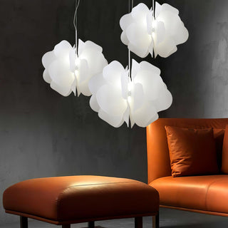 Lustra Suspension en Plastique Floral