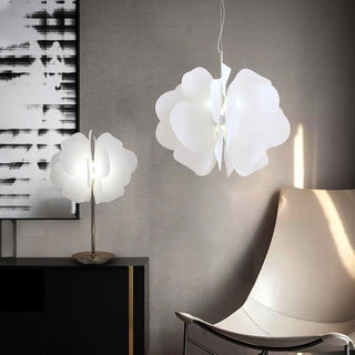 Lustra Suspension en Plastique Floral