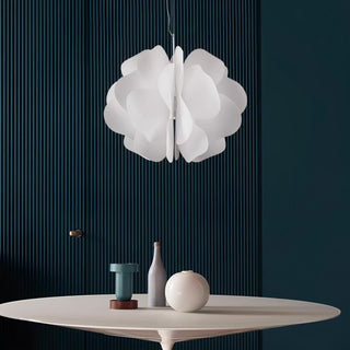 Lustra Suspension en Plastique Floral