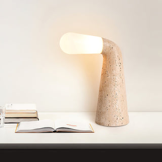 Cocare Travertine Table Lamp-Neutral Decor