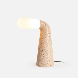 Cocare Travertine Table Lamp-Neutral Decor