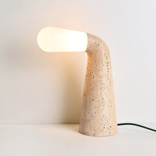 Cocare Travertine Table Lamp-Neutral Decor