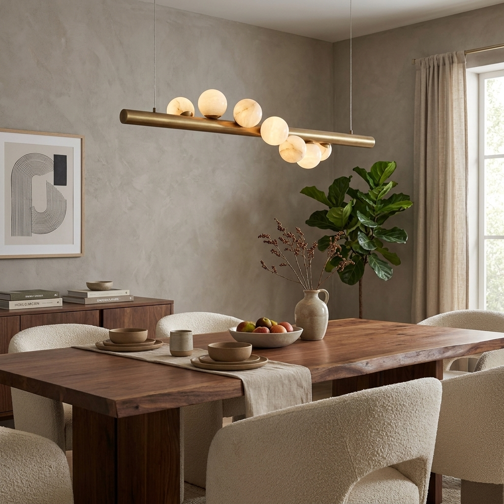 Isenford Suspension Linéaire En Albâtre
