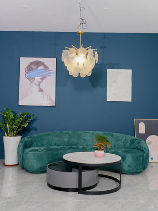 Solara Lustre Nimbus en Verre avec Gouttes