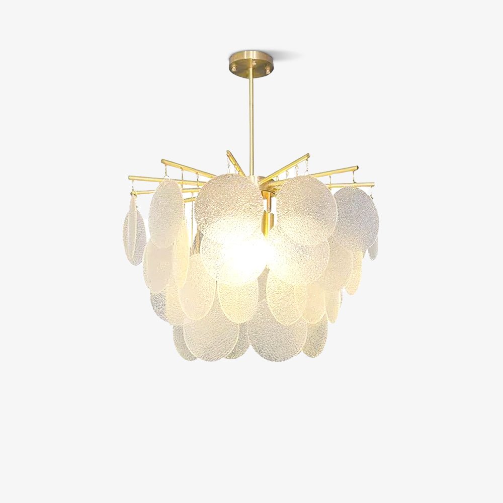 Kellilia Lustre Nimbus en Verre avec Gouttes
