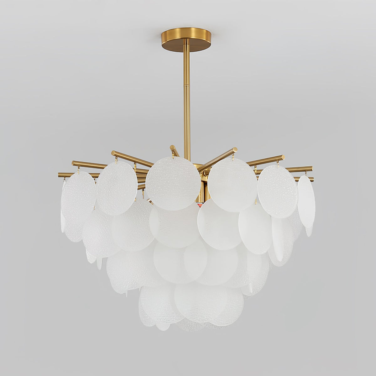 Kellilia Lustre Nimbus en Verre avec Gouttes