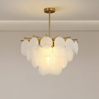 Solara Lustre Nimbus en Verre avec Gouttes