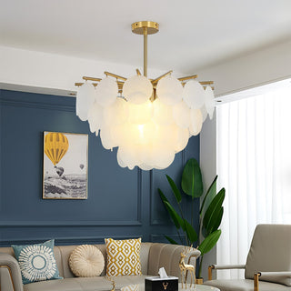 Solara Lustre Nimbus en Verre avec Gouttes