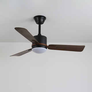 Zeyra Plafonnier Ventilateur Moderne en Bois