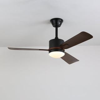 Zeyra Plafonnier Ventilateur Moderne en Bois