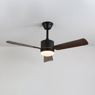 Zeyra Plafonnier Ventilateur Moderne en Bois