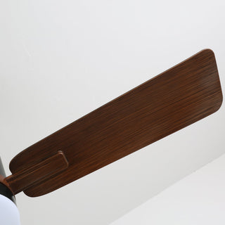 Zeyra Plafonnier Ventilateur Moderne en Bois