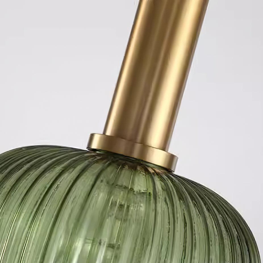 Elara Ribbed Pendant Lamp-Neutral Decor