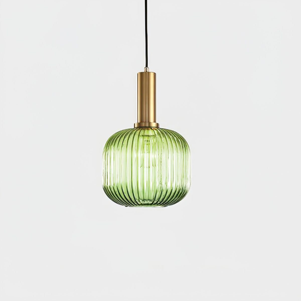 Elara Ribbed Pendant Lamp-Neutral Decor