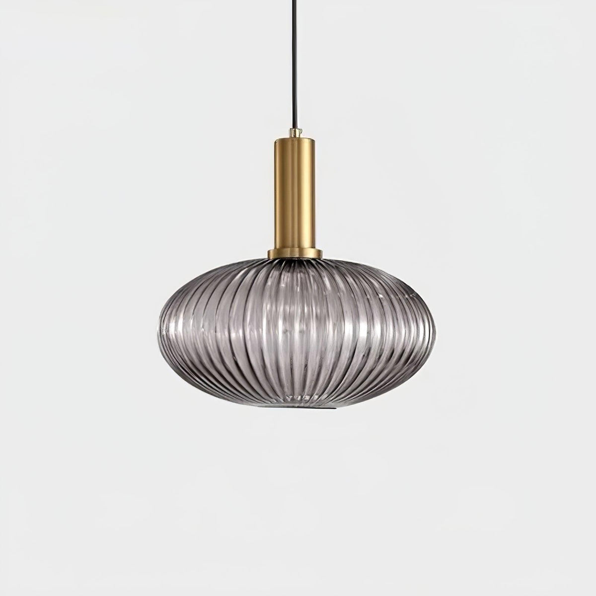Elara Ribbed Pendant Lamp-Neutral Decor
