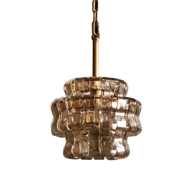 Close-up of the E14 bulb base inside the Nirsa Pendant Light fixture.